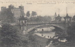 Hamburg, Kerstin Miles-Brücke Mit Seewarte Gl1921 #F5339 - Sonstige & Ohne Zuordnung