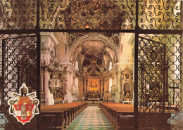 AUTRICHE - Innsbruck - Basilika - Innenansicht Mit Papstlichem Wappen - Carte Postale - Innsbruck