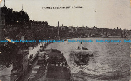 R116577 Thames Embankment. London. The Auto Photo - Other & Unclassified