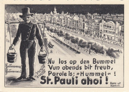Hamburg, Parole3 Ist Hummel! St.Pauli Ahoi! Ngl #F5592 - Otros & Sin Clasificación