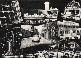 Hamburg, St.Pauli, Reeperbahn, Mehrbildkarte Gl1958 #F5607 - Autres & Non Classés