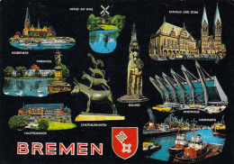 Bremen, Mehrbildkarte Anl. DHV-Verbandstag 1975 Ngl #F8315 - Other & Unclassified
