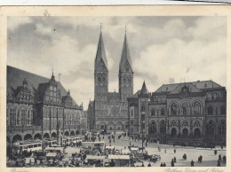 Bremen, Dom Mit Rathaus Und Börse Gl1931 #F8237 - Altri & Non Classificati