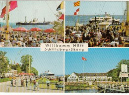 Wedel B.Hamburg, Willkomm Höft, Schiffsbegrüßung Gl1962? #F5714 - Other & Unclassified