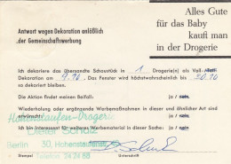 Berlin, Verband Deutscher Drogisten, Werbe-Korrespondenz Gl1983? #F7255 - Otros & Sin Clasificación