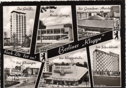 Berlin, Mehrbildkarte, Berliner "Klappe" Gl1964 #F7142 - Otros & Sin Clasificación