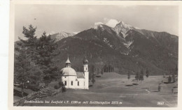 Seefeld, Tirol, Seekirchlein Mit Reitherspitze Gl1952 #F8793 - Altri & Non Classificati