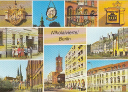 Berlin, Nikolaiviertel, Mehrbildkarte Ngl #F7251 - Andere & Zonder Classificatie