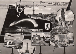 Berlin, Berliner Luft, Mehrbildkarte Gl1961 #F6836 - Andere & Zonder Classificatie