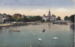 Mühlhausen (Ht.-Rhin) Am Neuen Bassin Feldpgl1915 #F9170 - Andere & Zonder Classificatie