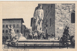 Firenze, La Fontana Del Nettuno Ngl #F9208 - Other & Unclassified