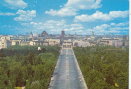 Berlin, Blick V.d.Siegessäule Auf Tiergarten Und Brandenburger Tor Ngl #F7227 - Otros & Sin Clasificación