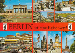 Berlin, Mehrbildkarte, Berlin Ist Eine Reise Wert! Gl1983 #F7157 - Otros & Sin Clasificación