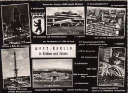 Berlin, Westberlin In Bildern Und Zahlen Gl1964 #F6863 - Otros & Sin Clasificación