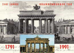 Berlin, 200 Jahre Brandenburger Tor Ngl #F7226 - Andere & Zonder Classificatie