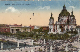 Berlin, Dom Und Lustgarten Feldpgl1917 #F7047 - Andere & Zonder Classificatie