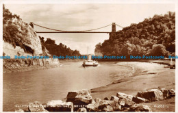 R116686 Clifton Suspension Bridge. Bristol. Valentine. No H.3631. RP - Wereld