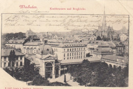 Wiesbaden, Kochbrunnen Und Bergkirche Gl1901 #F9410 - Other & Unclassified