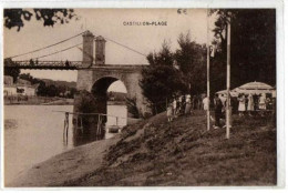 CASTILLON PLAGE PONT BAR TRES ANIMEE - Otros & Sin Clasificación