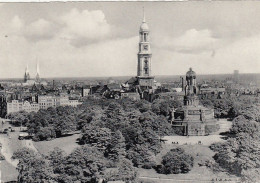 Hamburg, Blick Auf Hamburgs Türme Ngl #G0129 - Sonstige & Ohne Zuordnung