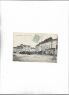Carte Postale Ancienne Montier-en-Der (51) Place De L'Hotel De Ville - Montier-en-Der