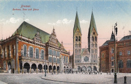 Bremen, Dom Mit Rathaus Und Börse Ngl #F8231 - Other & Unclassified