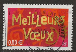 FRANCE Oblitéré 3623 Meilleurs Voeux - Used Stamps