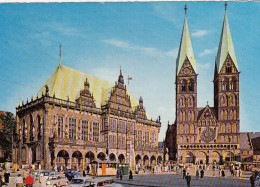 Bremen, Rathaus Und Dom Gl1961 #F8239 - Sonstige & Ohne Zuordnung