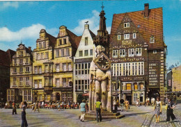 Bremen, Marktplatz Mit Roland Anl. DHV-Verbandstag 1975 Ngl #F8314 - Otros & Sin Clasificación