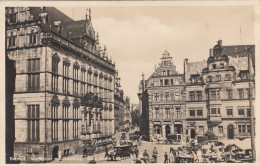 Bremen, Marktplatz Mit Schütting Und Langenstraße Gl1937 #F8264 - Autres & Non Classés