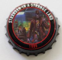 United Kingdom Iron Maiden Stranger In A Strange Land 1986 Beer Bottle Cap - Cerveza