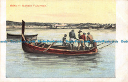 R116746 Malta. Maltese Fishermen - Monde