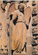 Reims, Cathédrale Notre-Dame, Portail Septentrional, L'Ange Au Sourire Ngl #G0575 - Andere & Zonder Classificatie