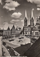 Bremen, Marktplatz, Rathaus Und Dom Gl1955 #F8236 - Sonstige & Ohne Zuordnung