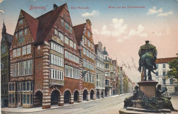 Bremen, Das Ratscafé Und Obernstrasse Gl1911 #F8260 - Sonstige & Ohne Zuordnung