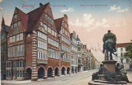 Bremen, Das Ratscafé Und Obernstrasse Gl1911 #F8260 - Otros & Sin Clasificación