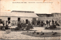 MAROC - BER Réchid - Casernement Et Jardin Du 2 Etranger Campagne Du Maroc (état) - Andere & Zonder Classificatie