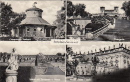 Potsdam-Sanssouci, Mehrbildkarte Gl1960? #F8817 - Altri & Non Classificati