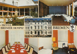 Bremen, Hotel Bremer Hospiz, Werbekarte Ngl #F8363 - Other & Unclassified