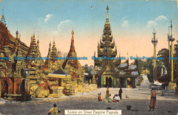R116779 Scene On Shwe Dagone Pagoda. D. A. Ahuja - Welt