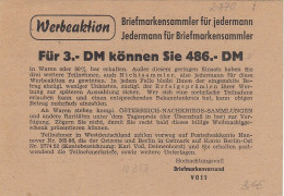 Delmenhorst, Werbeaktion Briefmarken-Voss Gl1949 #F8534 - Sonstige & Ohne Zuordnung