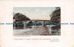 R116943 Lower Hodder Bridges. 1910 - Welt