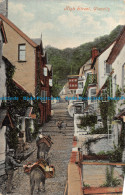 R116945 High Street. Clovelly. Valentine. 1909 - Monde