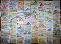 Yugoslavia LOT SET 1000+ Banknotes Dinara 40+ Different HYPERINFLATION 70s-90s Various Condition (VG-XF) - Joegoslavië