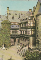 Wernigerode Am Harz, Schloß, Innenhof Mit Fachwerkbau Ngl #F9334 - Andere & Zonder Classificatie