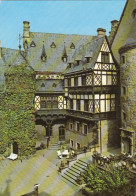 Wernigerode, Feudalmuseum Schloß, Innenhofmit Fachwerkbau Ngl #G1254 - Otros & Sin Clasificación