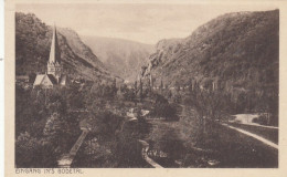 Eingang In's Bodetal Im Harz Ngl #F9904 - Otros & Sin Clasificación