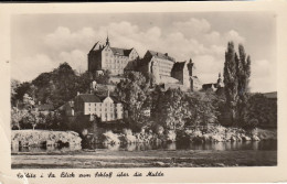 Colditz (Kr.Grimma), Blick Zum Schloß über Der Mulde Gl1955 #F9961 - Other & Unclassified