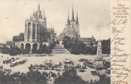 Erfurt, Dom Mit Markt Auf Dem Friedrich Wilhelmsplatz Gl1904 #F9512 - Otros & Sin Clasificación