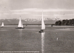 Starnberger See, Mit Wettersteingebirge, Morgenstimmung Gl1961? #G0204 - Autres & Non Classés